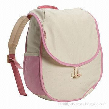 Schoolbag with adjustable shoulder strap
